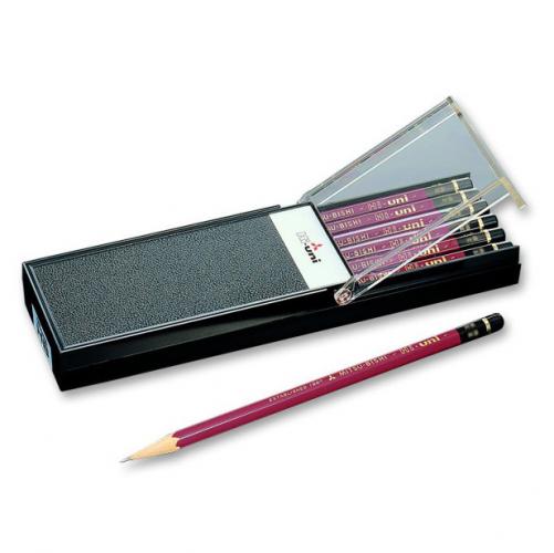 하이유니 연필  1타스(플라스틱케이스) 종류선택