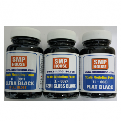 SMP 락카 도료 (Black)  100ml 종류선택