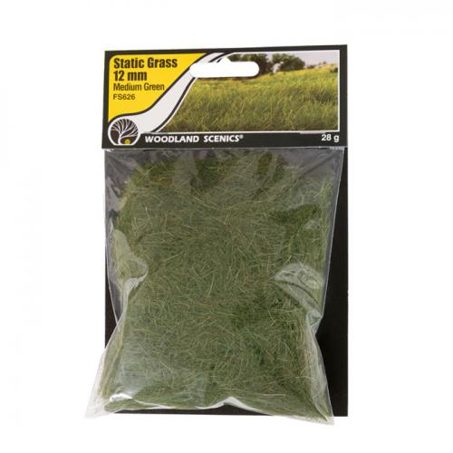 Static Grass 28g (Medium Green 12mm) FS626