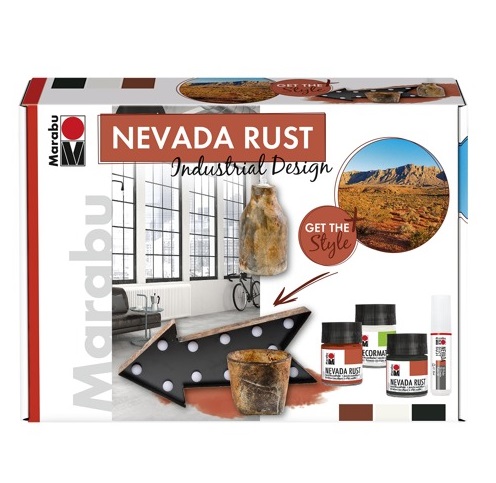 Marabu Nevada Rust 부식 페인트 세트